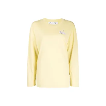 OFF WHITE Flower Arrow Organic cotton Sweatshirt
