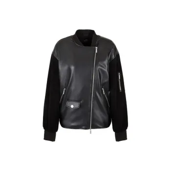 ARMANI EXCHANGE Jackets & Coats Women's Black