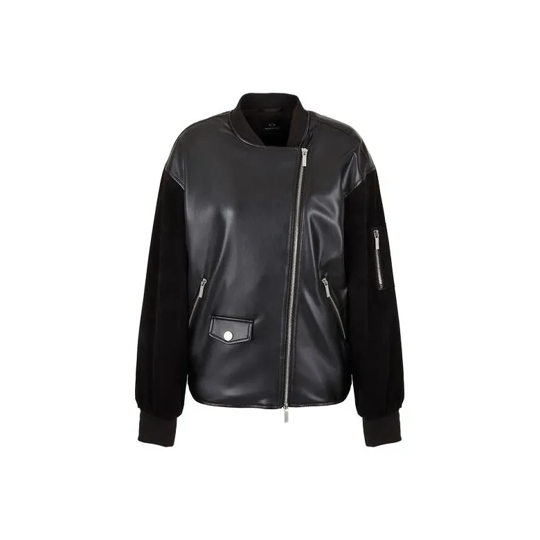 ARMANI EXCHANGE Jackets & Coats Women's Black-0