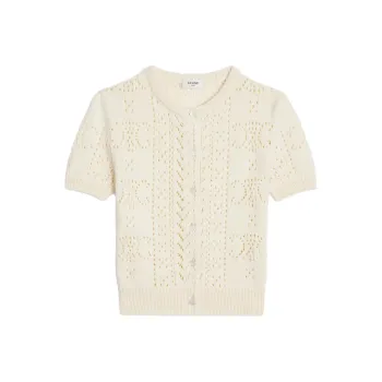 CELINE SS23 Knitwear Women's Ecru