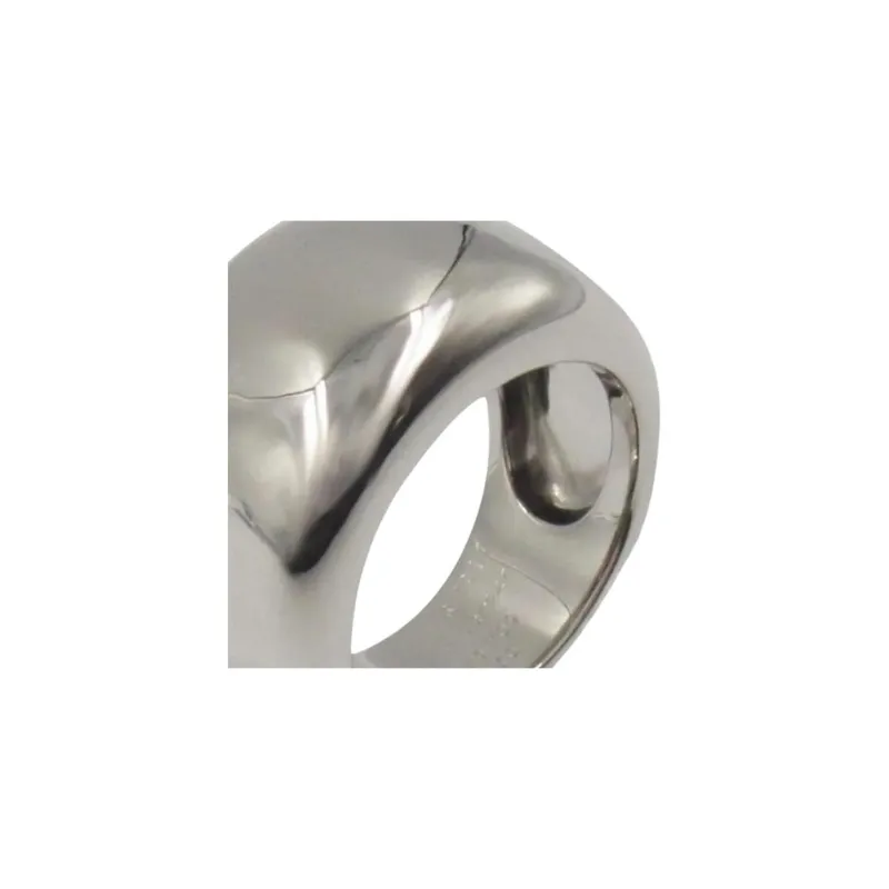 Cartier 2010s Pre owned 18kt White Gold New Wave Ring-2