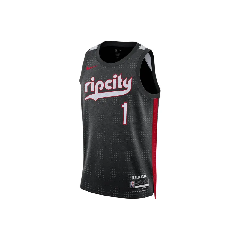 Nike Anfernee Simons Portland Trail Blazers 2024/25 City Edition Men's Nike Dri FIT Nba Swingman Jersey-0