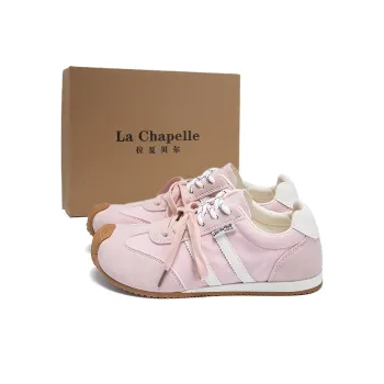 La Chapelle Wear resistant And Lightweight Low Top Casual Shoes Women's Pink