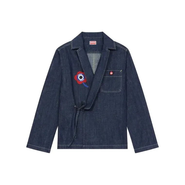 KENZO Shirts Women's Dark Blue-0