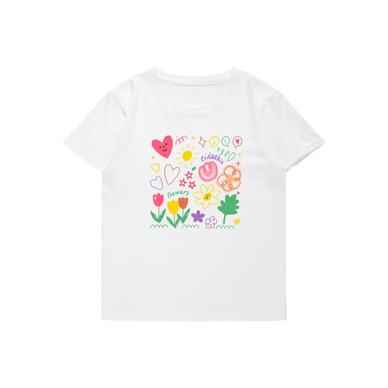 Juden Choi T Shirt Women's White-0