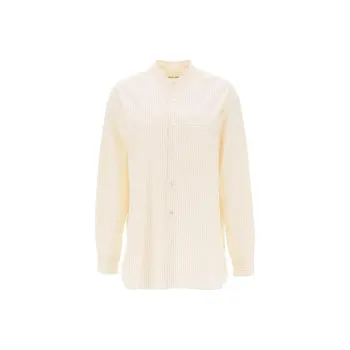 Birkenstock Striped Organic Cotton Pyjama Shirt