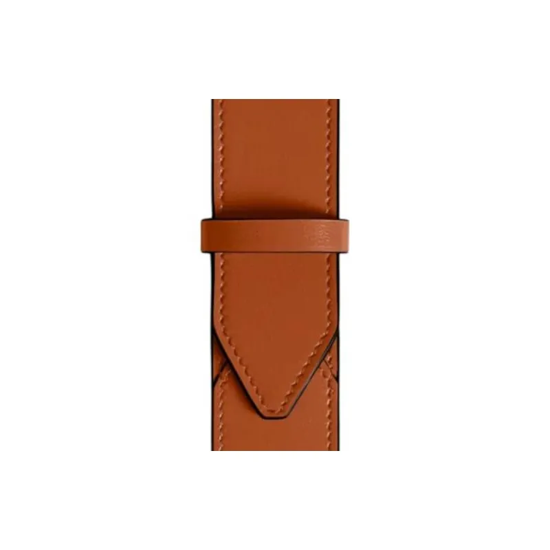 MONTBLANC Calfskin Pen Pouch Storage Bag Men's Rusty Red-4