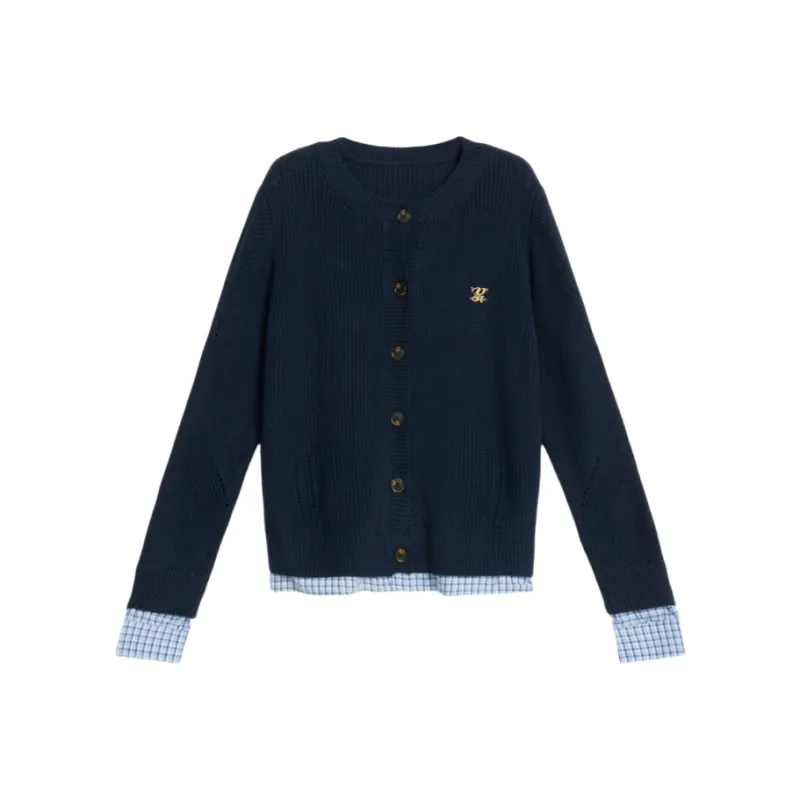 Princess Berdele Knitwear Women's Navy Blue-0