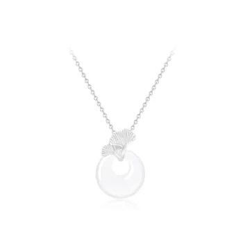 Love Link Chalcedony Necklaces Women's