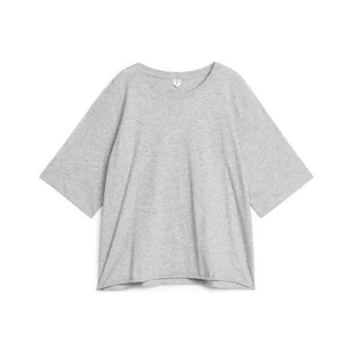 ARKET Regular T Shirt Women's Gray/Mixed Color