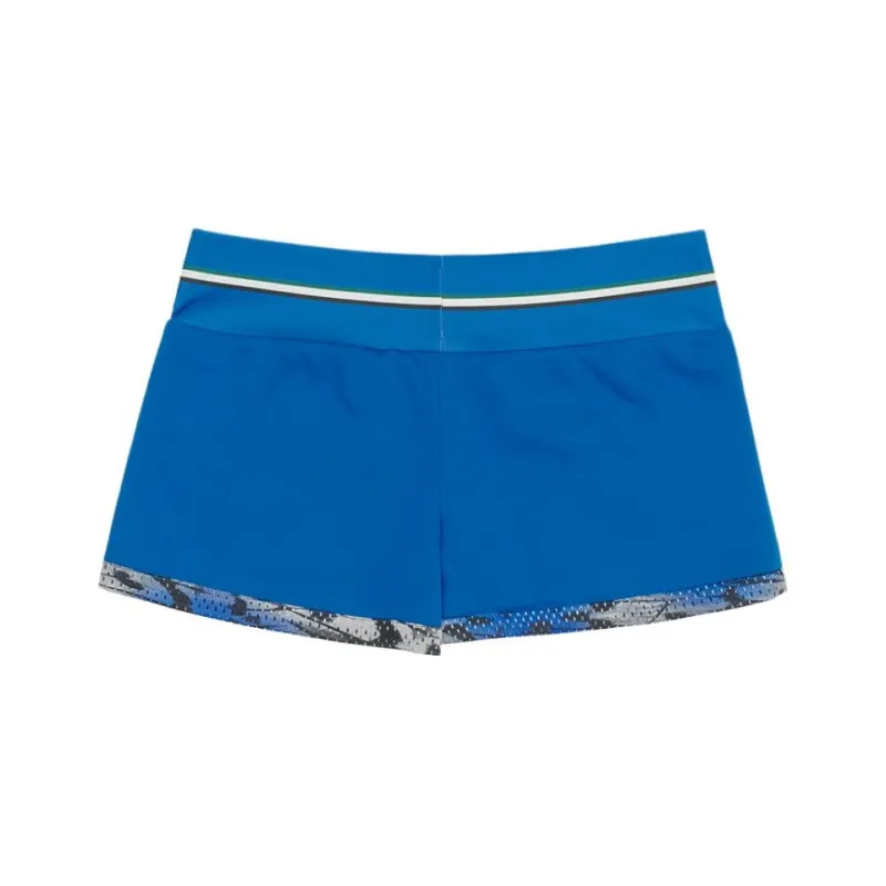 Badee Casual Shorts Women's Butterfly Blue-3