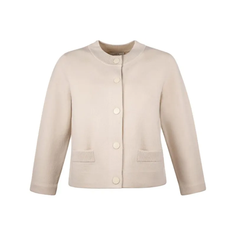 VINCE Shrunken Snap Cardigan-0