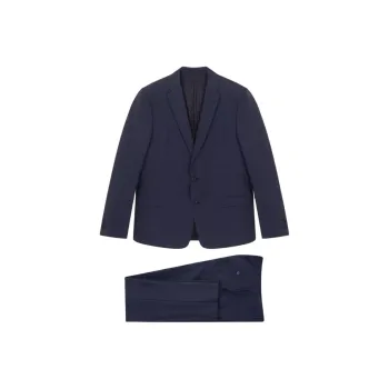 FANSIZHE SS24 Business Suits Men's Dark Blue