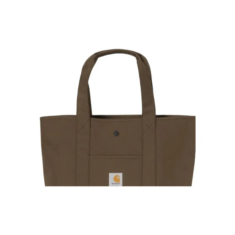 Carhartt WIP Recycled Polyester Tote Bag, Shopping Bag, Handbag Men's Umber-4