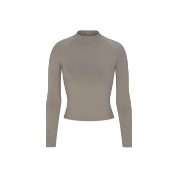 SKIMS Raglan Sleeve T Shirt Women's Smoke/Smoke Gray