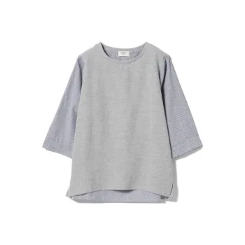 Beams T-Shirts Women's Light Gray