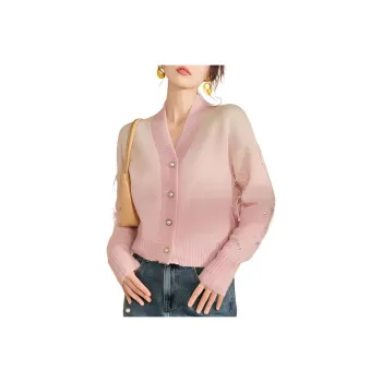 QIAOYUHUAZUN Knitwear Women's Pink