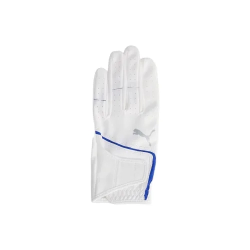 PUMA Polyester, Polyurethane Sports Gloves Men's White
