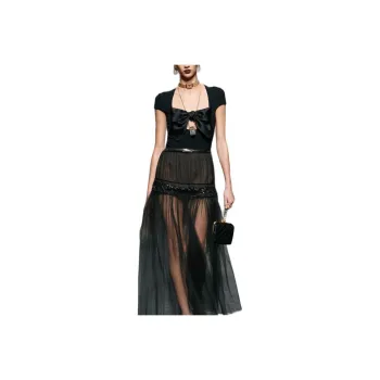CHANEL Bodysuits Women's Black