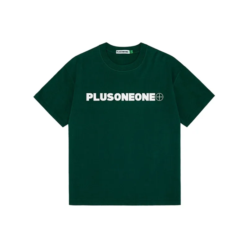 PLUSONEONE+ Short Sleeved T Shirts Unisex-4