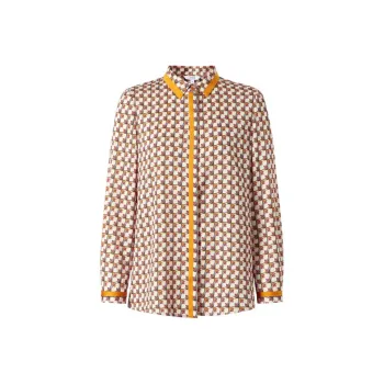 JZ. ANNAKRO Shirt Women's Flower Earth Yellow