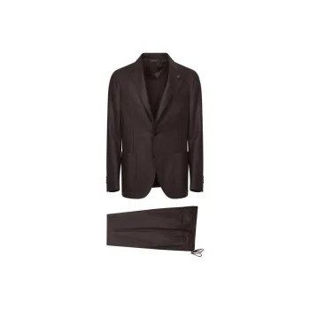 LARDINI Striped Suit