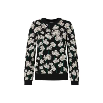 JZ. ANNAKRO Knitwear Women's Floral Black