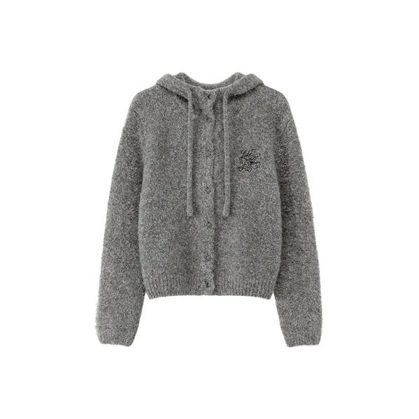 CHUU 24FW Knitted Fabric Cardigan Women's-0
