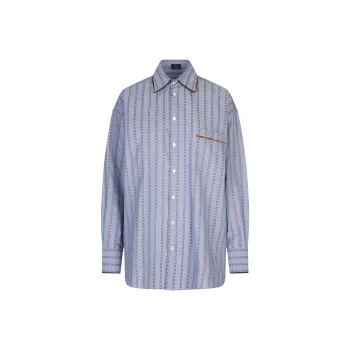 METROCITY Jacquard Drop Shoulder Shirt