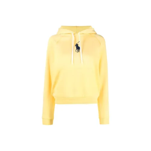 Polo Ralph Lauren SS23 Sweatshirt Women's Yellow