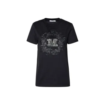 MaxMara Logo Embellished Crewneck T Shirt