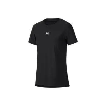 Skechers Sports Lifestyle Sports Casual Regular T Shirt Women's Carbon Black
