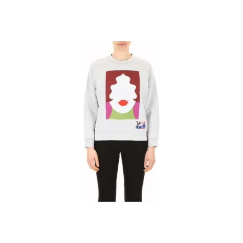PRADA Sweatshirts Women's Gray-0