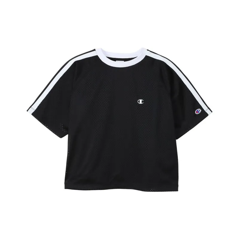 Champion SS24 Raglan Sleeve T Shirt Women's Black-0
