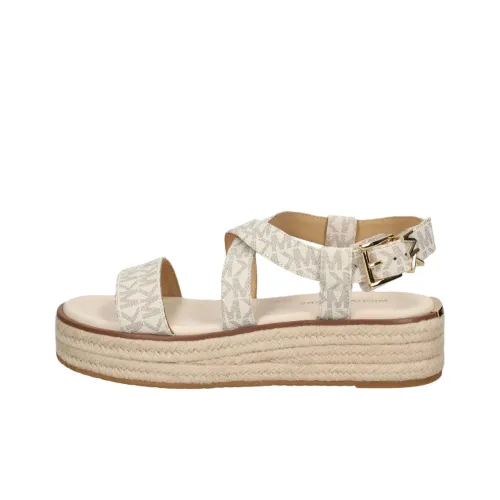 MICHAEL KORS Richie One Strap Sandals 4cm Women's Light Beige