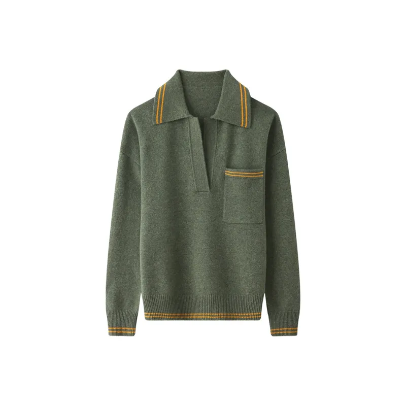 H YXIANG Cashmere Sweaters Women's-2