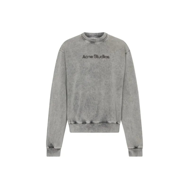 Acne Studios Blurred Logo Sweatshirt-0