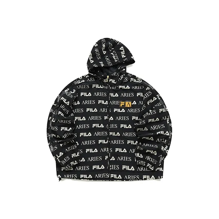 FILA FUSION ARIES Collaboration Collection Jacket Women's Pitch Black-0