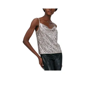 DVF Berlin Sequinned Top