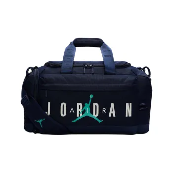 Jordan Polyester One Shoulder Handbag, Travel Bag 46L Unisex Marine Blue
