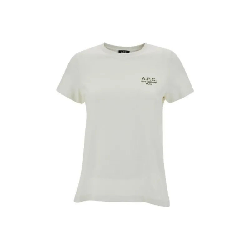 A.P.C T-Shirt Women's Chalk White-0