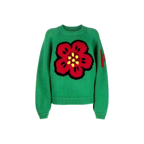 KENZO FW22 Cashmere Sweater Women's Green
