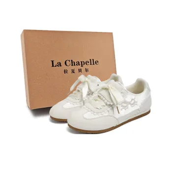 La Chapelle Slip Resistant And Breathable Low Top Casual Shoes Women's Beige