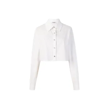 Three Quarters Shirts Women's White