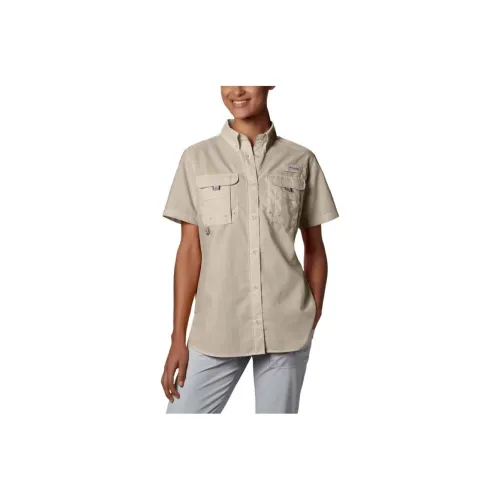 Columbia Shirts Women's Brown
