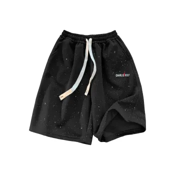 CHARLIE GOLF Casual Shorts Unisex Black