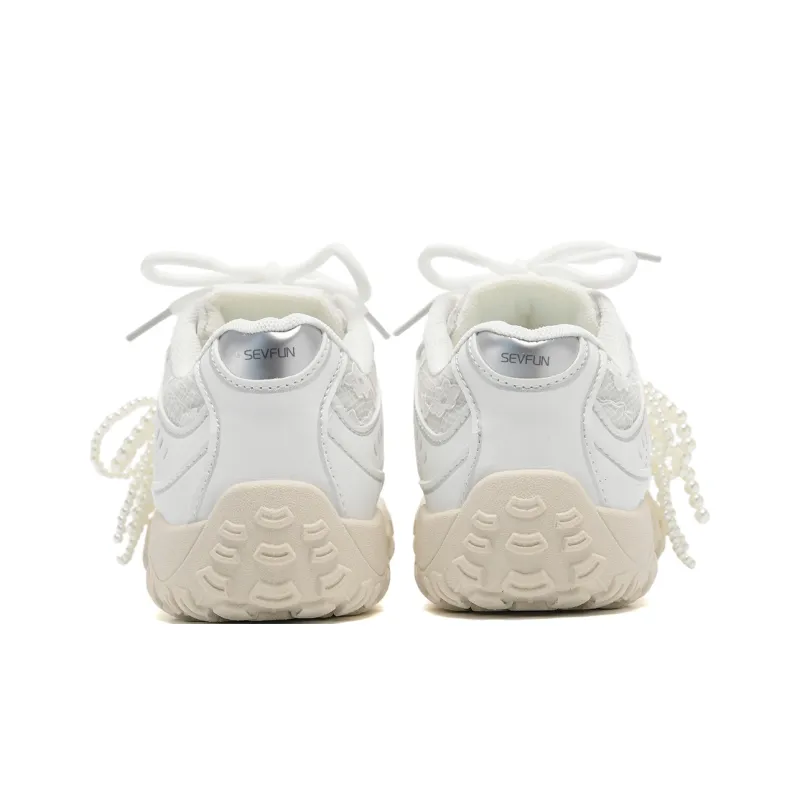 7 SEVFUN Wear resistant And Lightweight Low Top Chunky Sneakers Women's-13