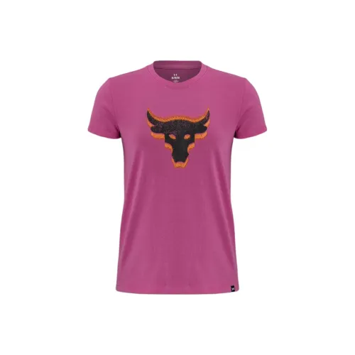 Under Armour T Shirt Women's Lotus Red