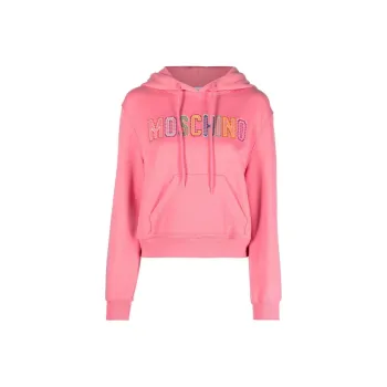 MOSCHINO Embroidered logo Hoodie
