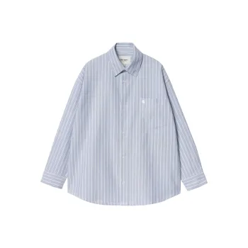 Carhartt WIP FW24 W' L/S Dowlen Shirt Women's Blue